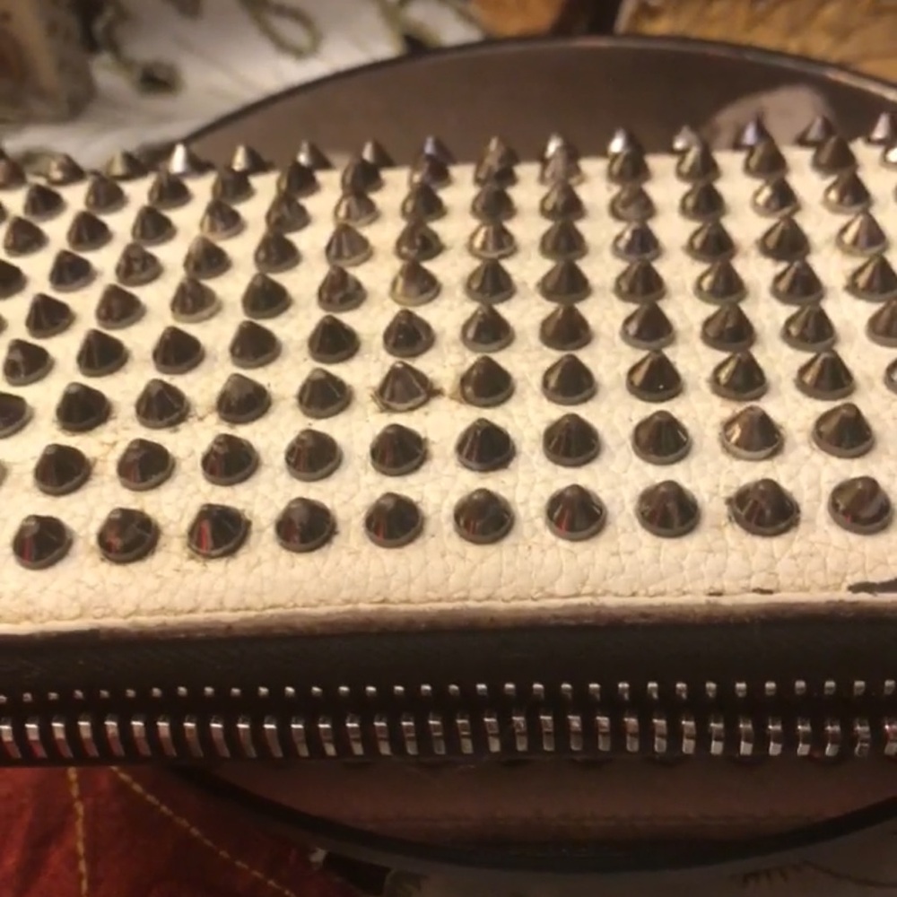Christian Louibuton Studded Long Wallet - Picture 2 of 10